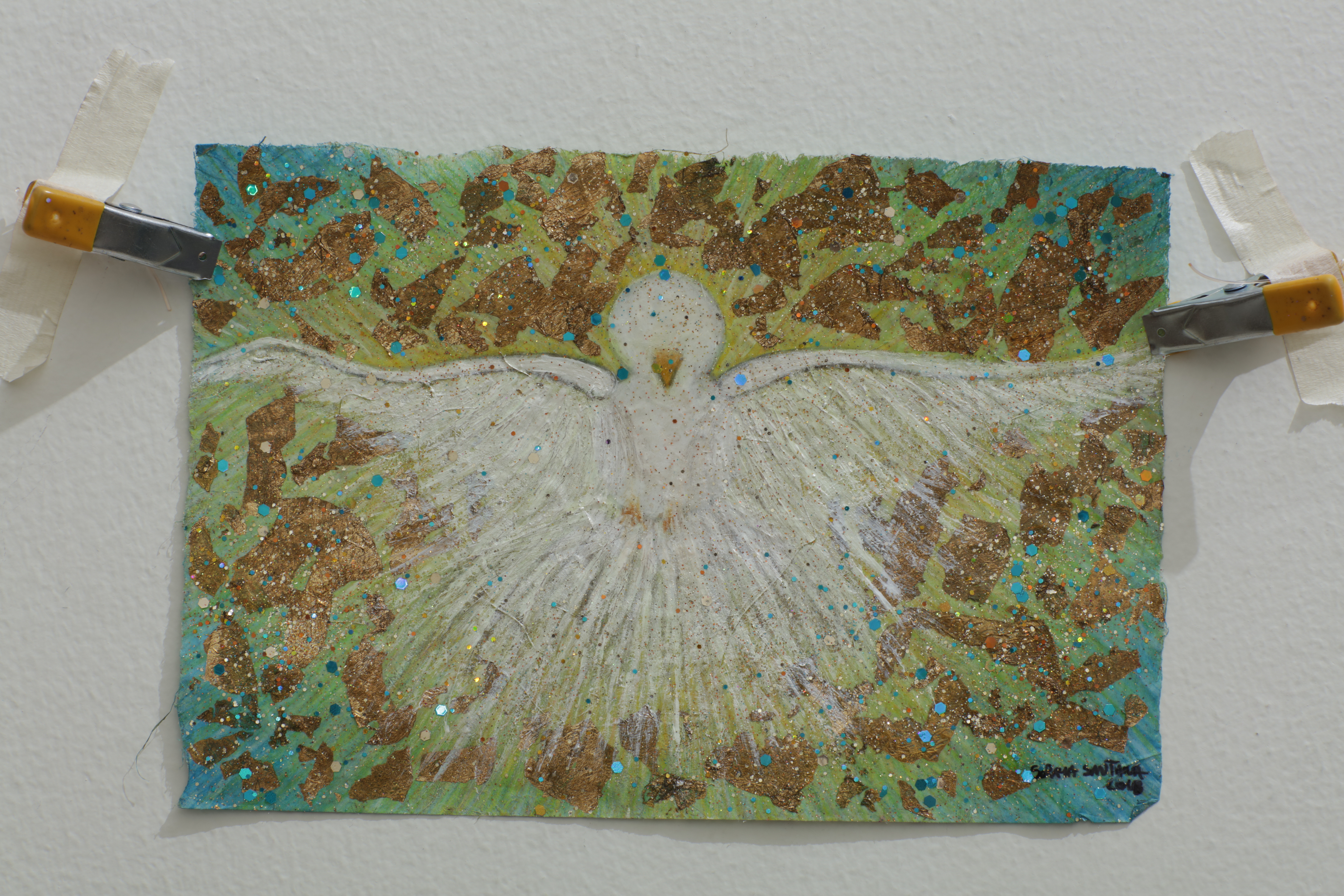 El Ser — obra de Soraya Santana, serie Arte Sacro Códice
